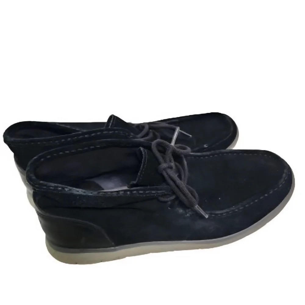 Ugg Hendrickson Chukka Boots Black Suede 1013862 Size 10